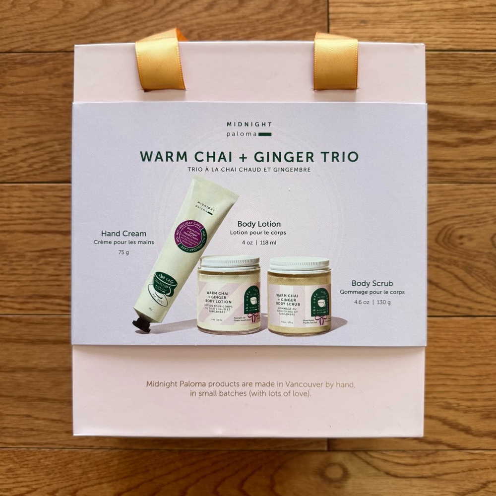Midnight Paloma Trio Spa - Warm Chai & Ginger, new
